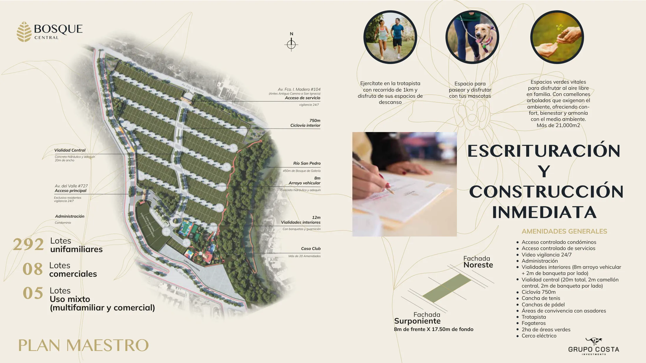 Plan maestro de Bosque Central